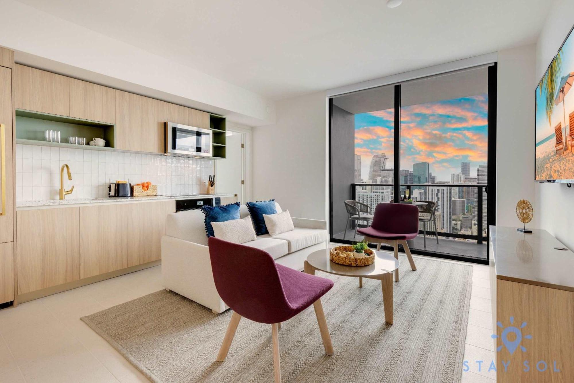 Apartment Luxury 2 Bedrooms Balcony Pool & Gym
