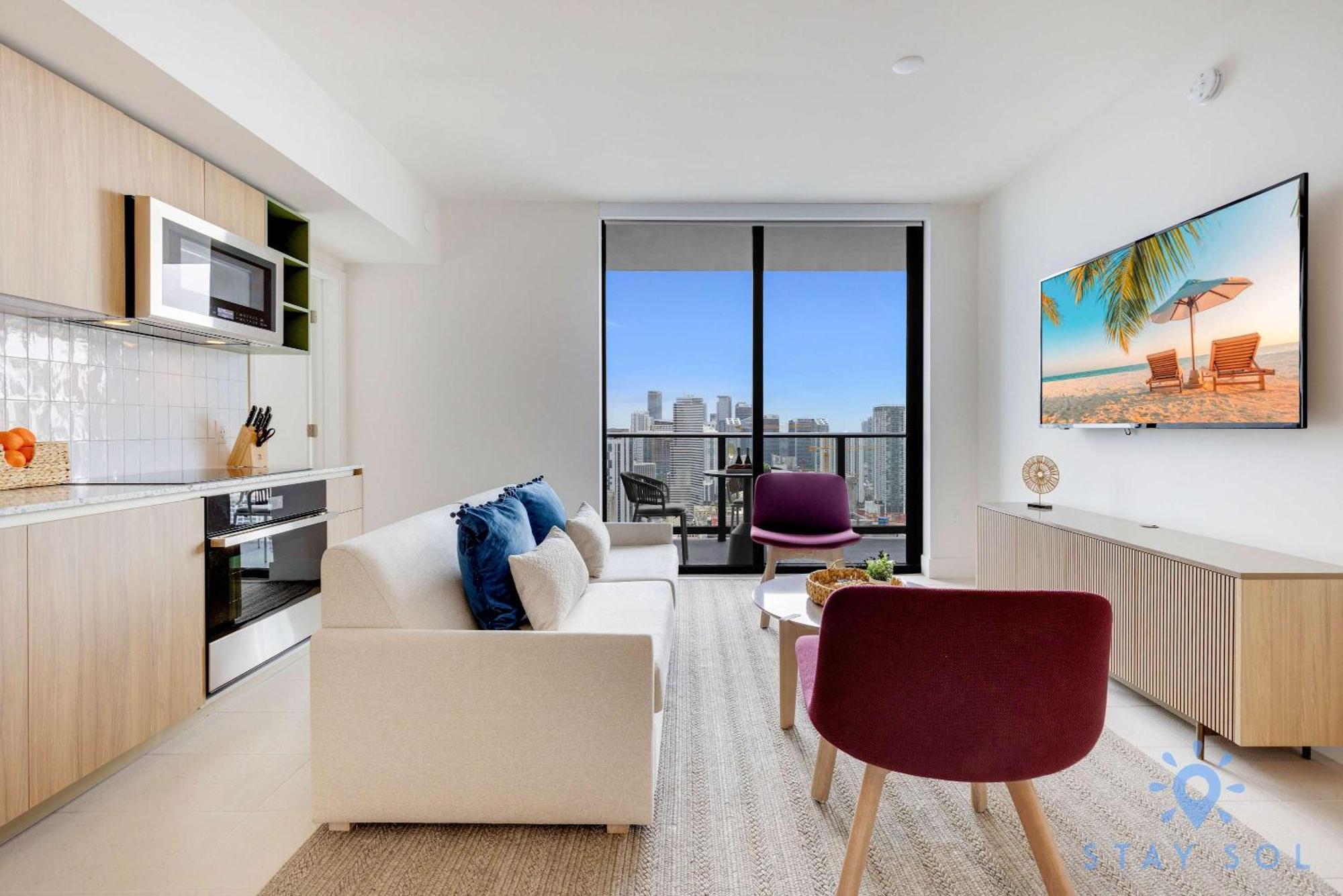 Apartment Luxury 2 Bedrooms Balcony Pool & Gym